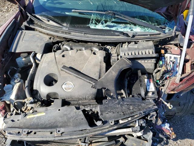 1N4AA51E59C829348 - 2009 NISSAN MAXIMA S MAROON photo 11