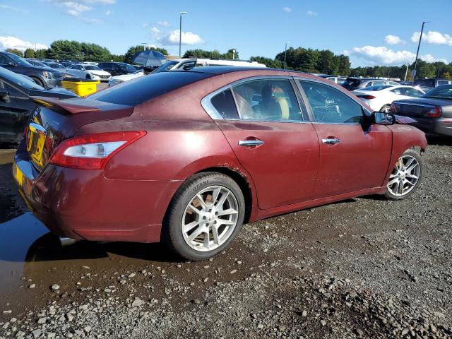 1N4AA51E59C829348 - 2009 NISSAN MAXIMA S MAROON photo 3