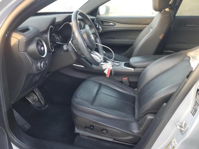 ZASPAKBN7N7D26206 - 2022 ALFA ROMEO STELVIO TI GRAY photo 7