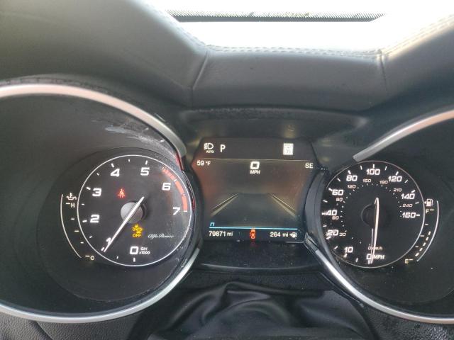 ZASPAKBN7N7D26206 - 2022 ALFA ROMEO STELVIO TI GRAY photo 9