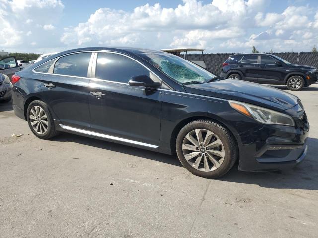 5NPE34AF6GH420575 - 2016 HYUNDAI SONATA SPORT BLACK photo 4