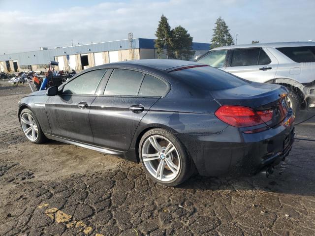 WBA6D2C53GGT66048 - 2016 BMW 640 XI GRAN COUPE BLACK photo 2