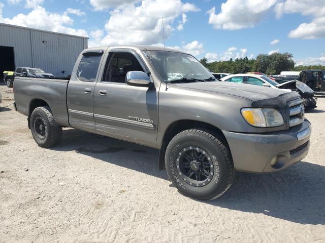 5TBRT34113S361525 - 2003 TOYOTA TUNDRA ACCESS CAB SR5 GRAY photo 4