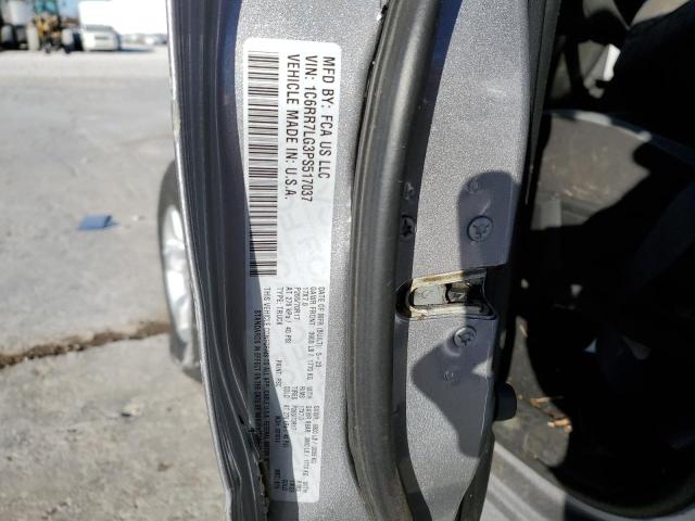 1C6RR7LG3PS517037 - 2023 RAM 1500 CLASS SLT 银色 照片 13