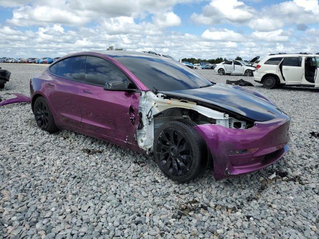 5YJ3E1EA2MF089356 - 2021 TESLA MODEL 3 紫色 照片 4