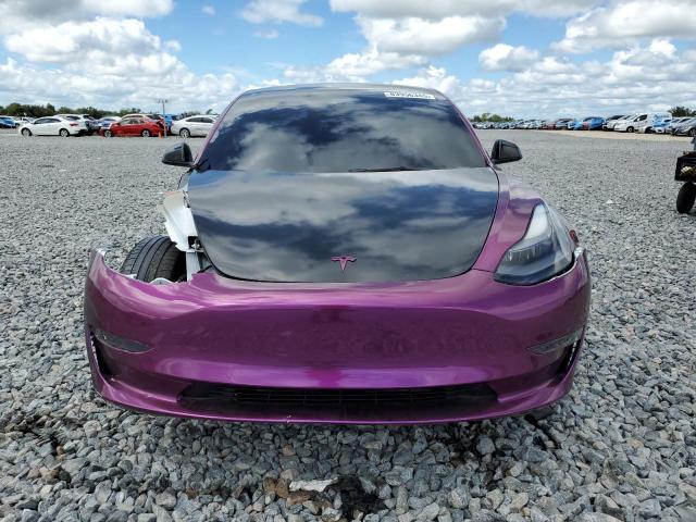 5YJ3E1EA2MF089356 - 2021 TESLA MODEL 3 紫色 照片 5