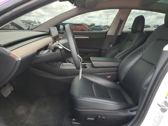 5YJ3E1EA2MF089356 - 2021 TESLA MODEL 3 紫色 照片 7