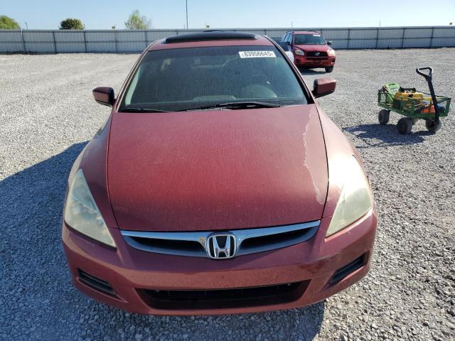 1HGCM56797A103684 - 2007 HONDA ACCORD EX 红色 照片 5