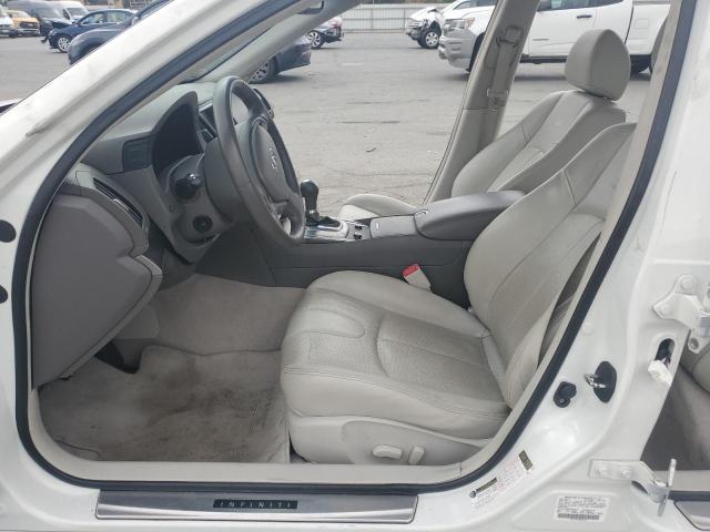 JN1CV6AP0BM305218 - 2011 INFINITI G37 BASE WHITE photo 7