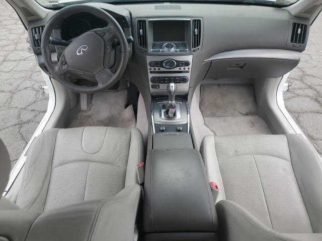 JN1CV6AP0BM305218 - 2011 INFINITI G37 BASE WHITE photo 8