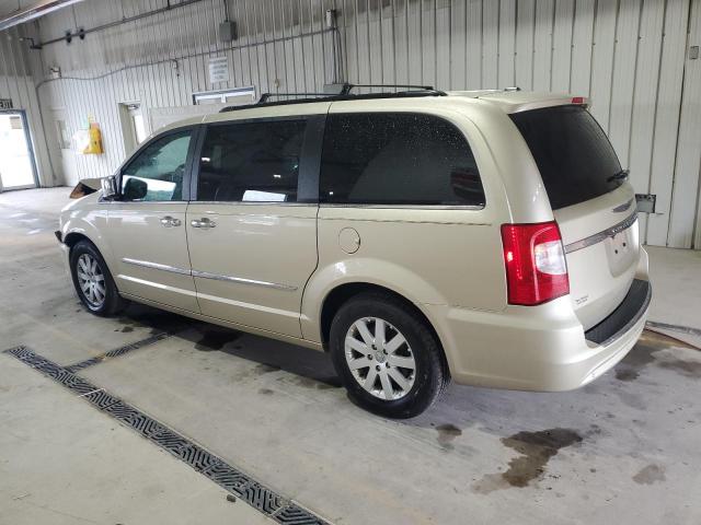 2C4RC1CG4CR137790 - 2012 CHRYSLER TOWN & COU TOURING L GOLD photo 2