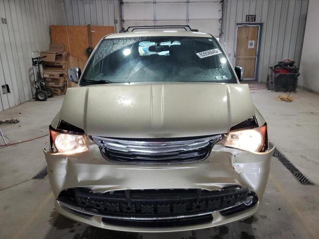 2C4RC1CG4CR137790 - 2012 CHRYSLER TOWN & COU TOURING L GOLD photo 5