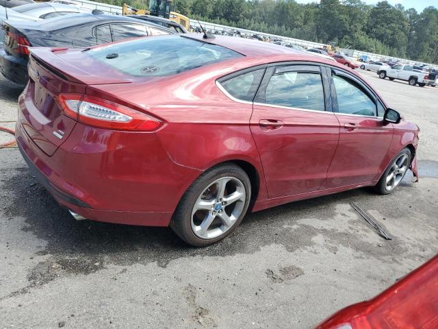3FA6P0HRXDR160892 - 2013 FORD FUSION SE BURGUNDY photo 3