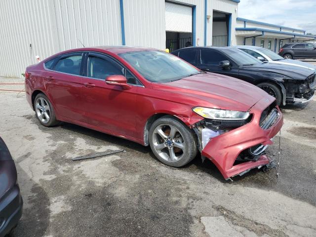 3FA6P0HRXDR160892 - 2013 FORD FUSION SE BURGUNDY photo 4