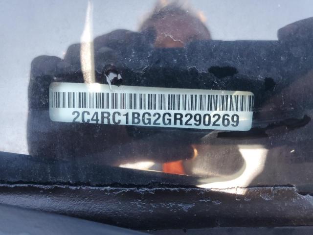 2C4RC1BG2GR290269 - 2016 CHRYSLER TOWN & COU TOURING WHITE photo 14