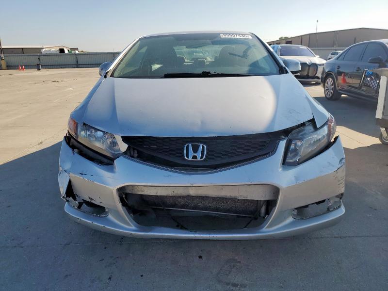 2HGFG3B53CH540394 - 2012 HONDA CIVIC LX SILVER photo 5
