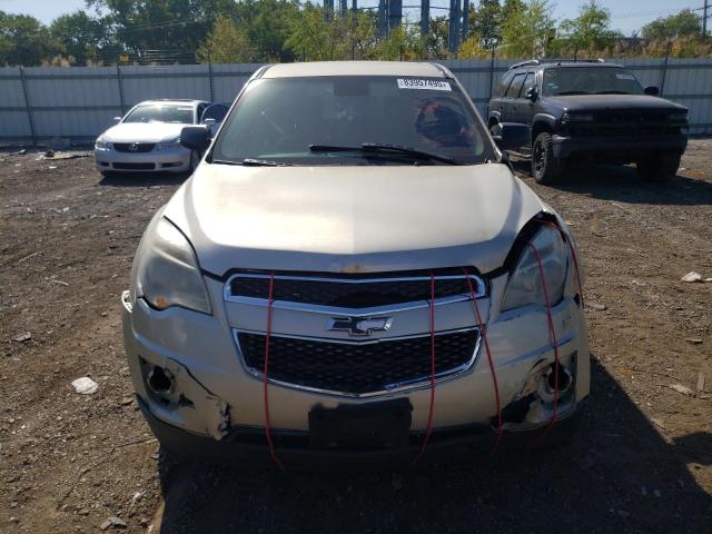 2GNALAEK8F1112495 - 2015 CHEVROLET EQUINOX LS BEIGE photo 5