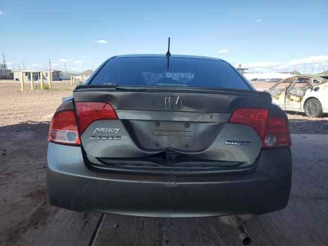 JHMFA36207S000630 - 2007 HONDA CIVIC HYBRID GRAY photo 6