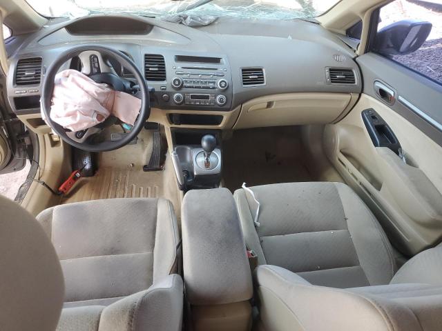 JHMFA36207S000630 - 2007 HONDA CIVIC HYBRID GRAY photo 8
