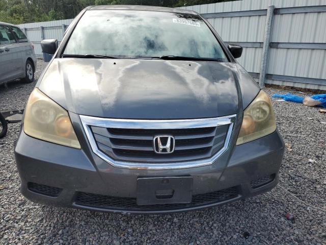 5FNRL3H28AB053795 - 2010 HONDA ODYSSEY LX ნაცრისფერი ფოტო 5