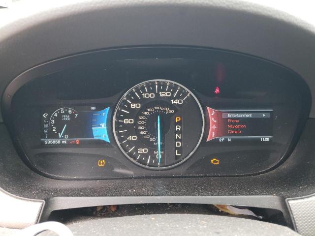 2FMDK3J98DBA02816 - 2013 FORD EDGE SEL Սպիտակ լուսանկար 9