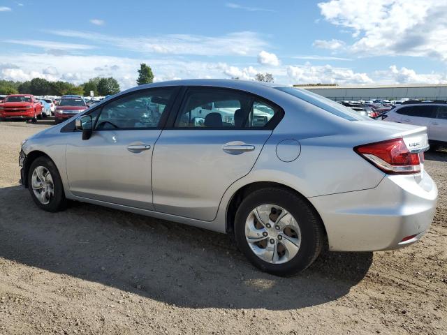 19XFB2F52FE061806 - 2015 HONDA CIVIC LX Gümüş foto 2