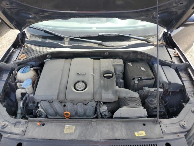 1VWBH7A36CC069195 - 2012 VOLKSWAGEN PASSAT SE Mavi fotoğraf 11