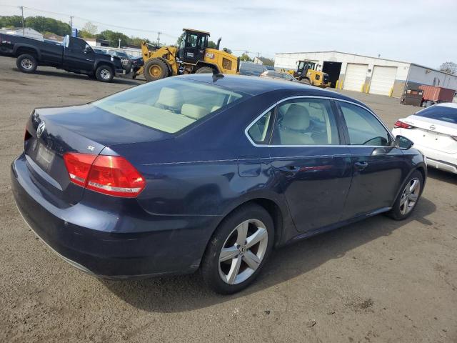 1VWBH7A36CC069195 - 2012 VOLKSWAGEN PASSAT SE Mavi fotoğraf 3