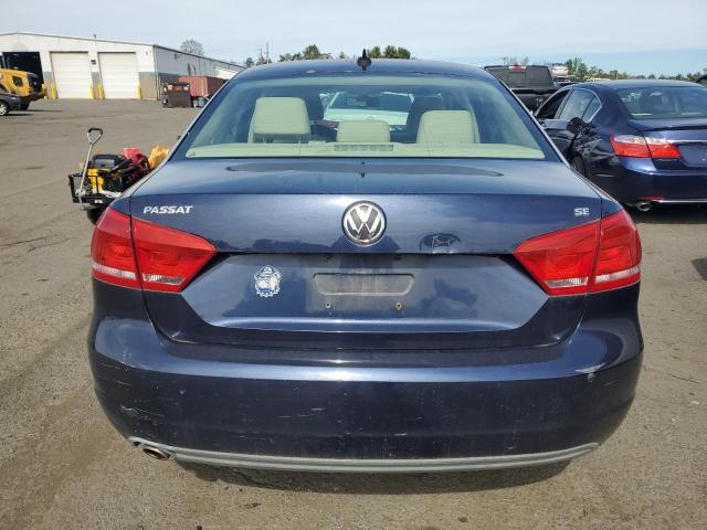 1VWBH7A36CC069195 - 2012 VOLKSWAGEN PASSAT SE Mavi fotoğraf 6
