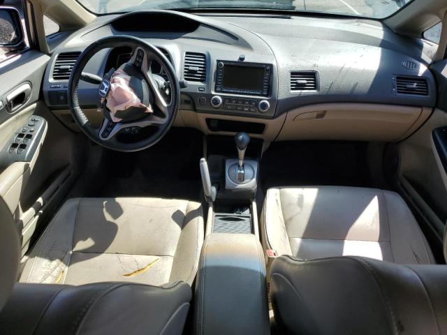 1HGFA169X9L002094 - 2009 HONDA CIVIC EXL TAN photo 8