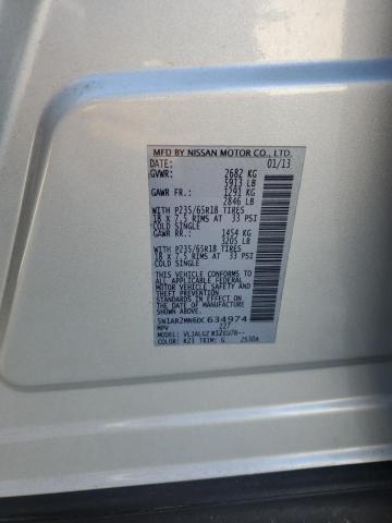 5N1AR2MN6DC634974 - 2013 NISSAN PATHFINDER S Արծաթագույն լուսանկար 13