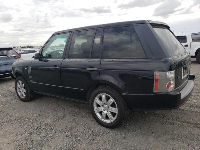SALME15437A246039 - 2007 LAND ROVER RANGE ROVE HSE BLACK photo 2