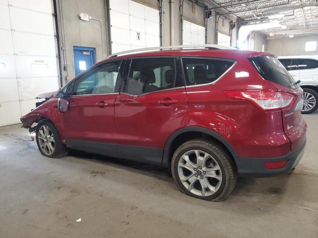 1FMCU9JX6FUC43326 - 2015 FORD ESCAPE TITANIUM წითელი ფოტო 2