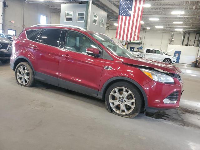 1FMCU9JX6FUC43326 - 2015 FORD ESCAPE TITANIUM წითელი ფოტო 4