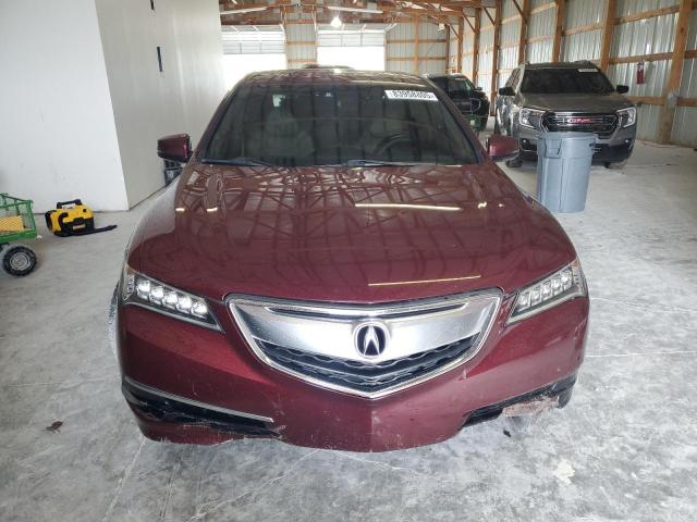 19UUB1F51GA014242 - 2016 ACURA TLX TECH BURGUNDY photo 5
