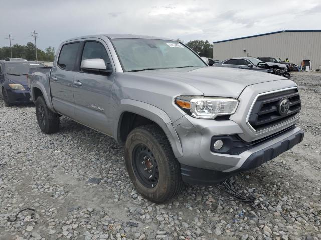 5TFAX5GNXMX193415 - 2021 TOYOTA TACOMA DOUBLE CAB Արծաթագույն լուսանկար 4