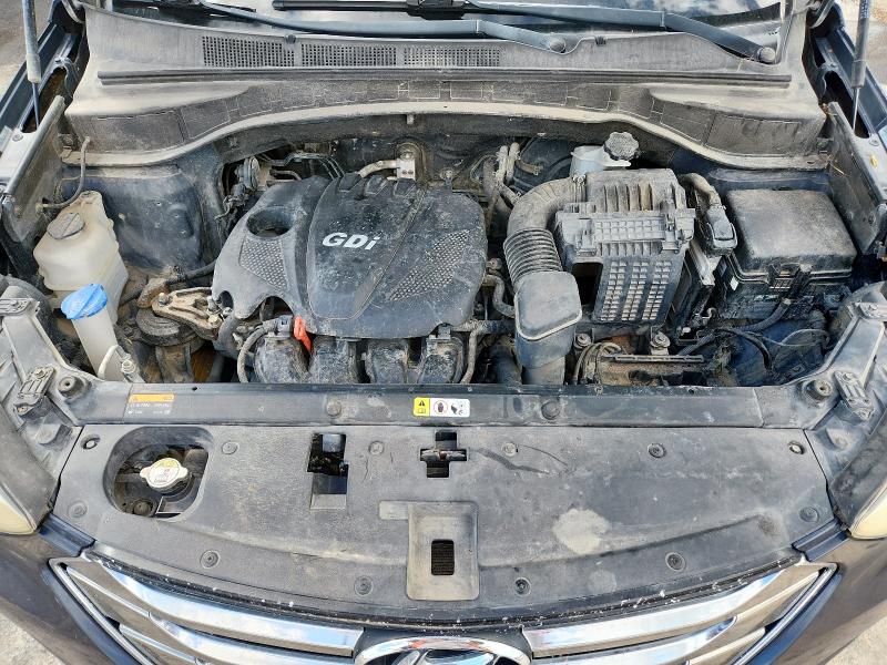 5XYZT3LB1DG069633 - 2013 HYUNDAI SANTA FE S SILVER photo 10