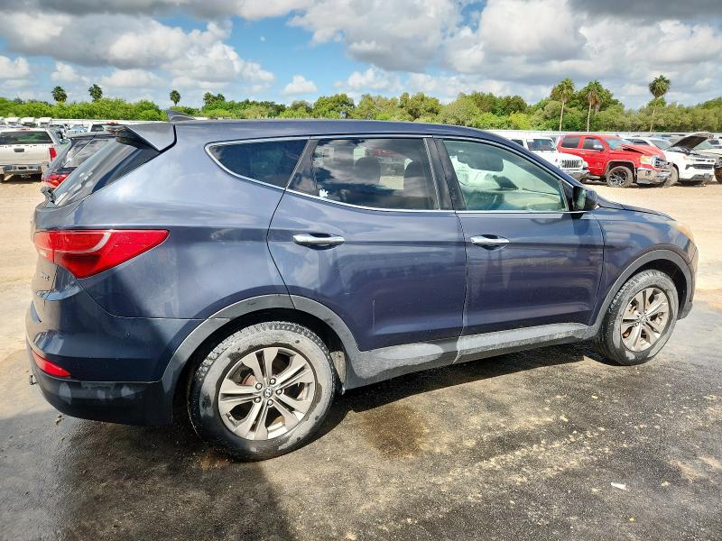 5XYZT3LB1DG069633 - 2013 HYUNDAI SANTA FE S SILVER photo 3