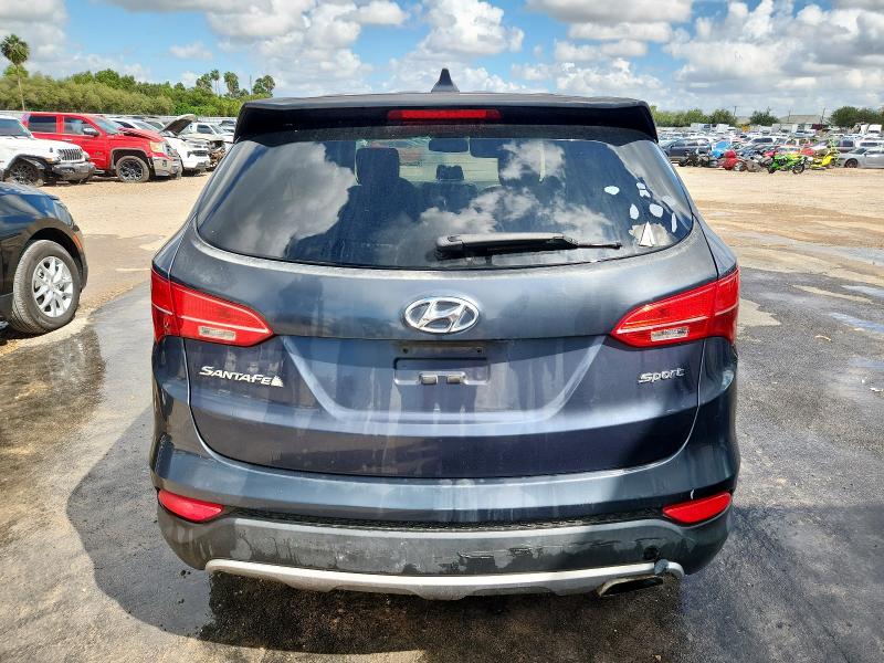 5XYZT3LB1DG069633 - 2013 HYUNDAI SANTA FE S SILVER photo 6