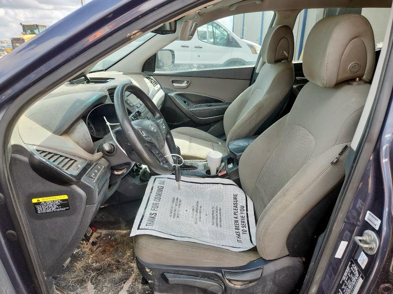 5XYZT3LB1DG069633 - 2013 HYUNDAI SANTA FE S SILVER photo 7