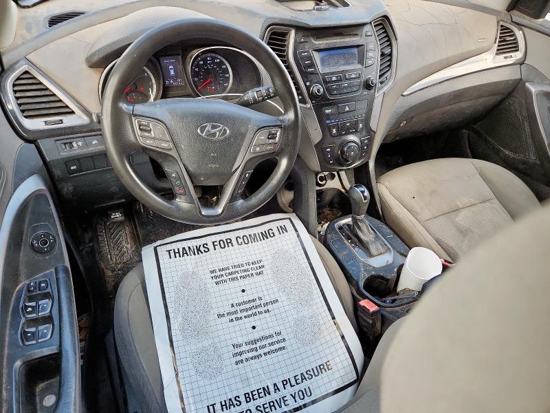 5XYZT3LB1DG069633 - 2013 HYUNDAI SANTA FE S SILVER photo 8