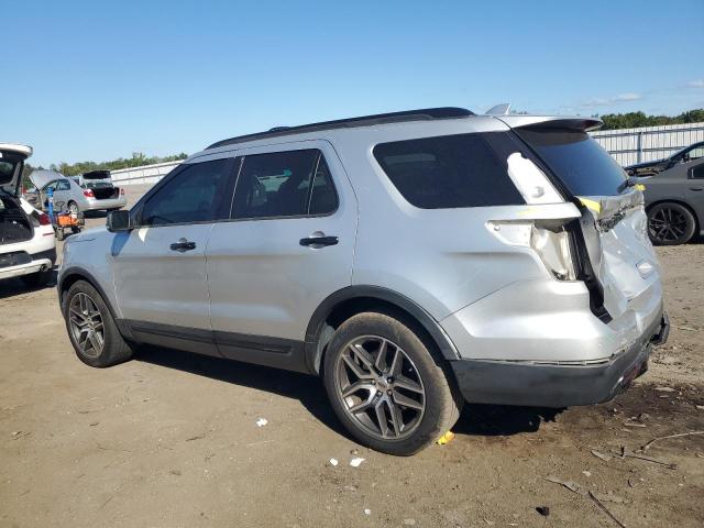 1FM5K8GT8GGC00491 - 2016 FORD EXPLORER SPORT SILVER photo 2