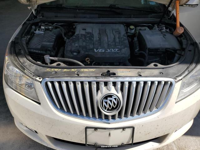 1G4GE5GD3BF257090 - 2011 BUICK LACROSSE CXS Білий фото 11