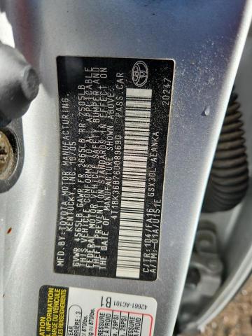 4T1BK36B76U089690 - 2006 TOYOTA AVALON XL SILVER photo 12