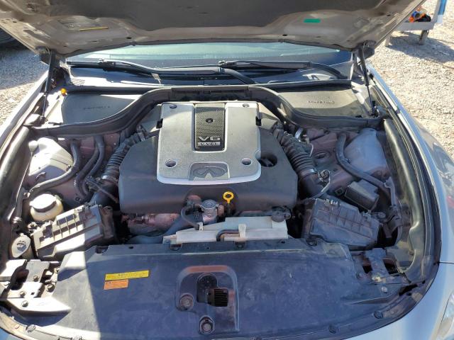 JNKCV64E08M113912 - 2008 INFINITI G37 BASE SILVER photo 11