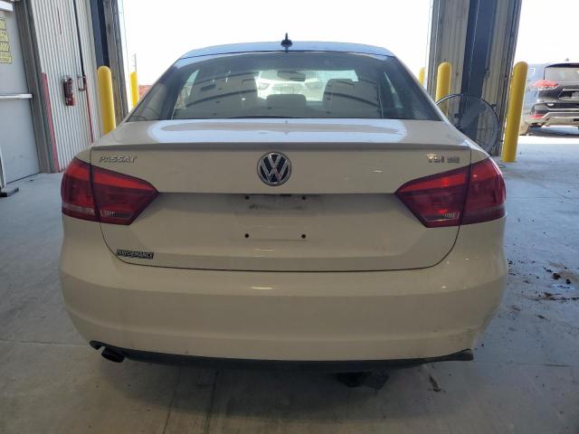 1VWBS7A3XEC110979 - 2014 VOLKSWAGEN PASSAT SE WHITE photo 6