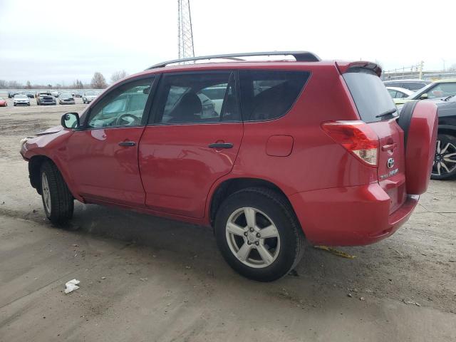 JTMBD33V386076276 - 2008 TOYOTA RAV4 RED photo 2