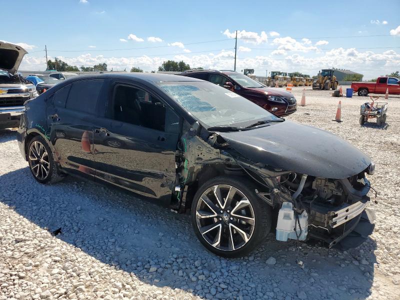 JTDS4MCE4NJ091948 - 2022 TOYOTA COROLLA SE შავი ფოტო 4