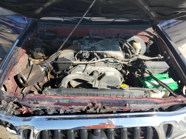 5TEWN72N74Z361020 - 2004 TOYOTA TACOMA XTRACAB BLUE photo 11