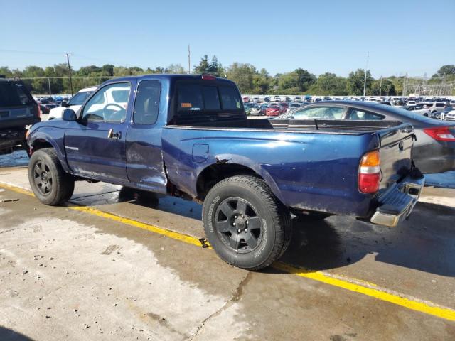 5TEWN72N74Z361020 - 2004 TOYOTA TACOMA XTRACAB BLUE photo 2